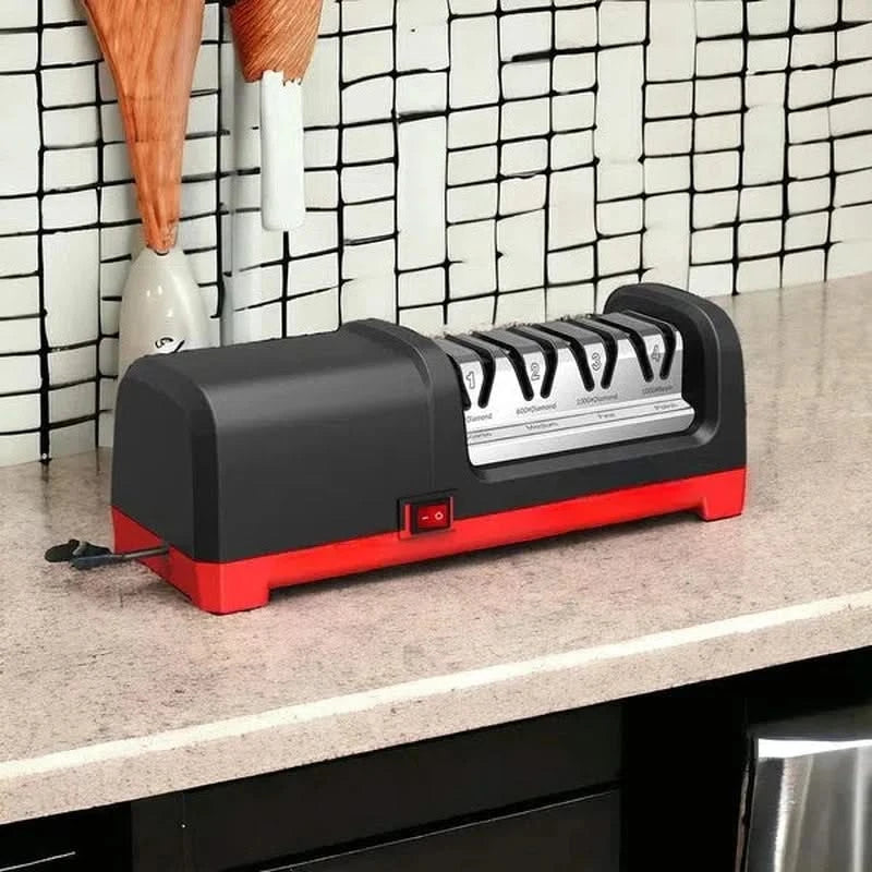 Afilador eléctrico profesional de 4 etapas – ángulo de afilado de 20 grados