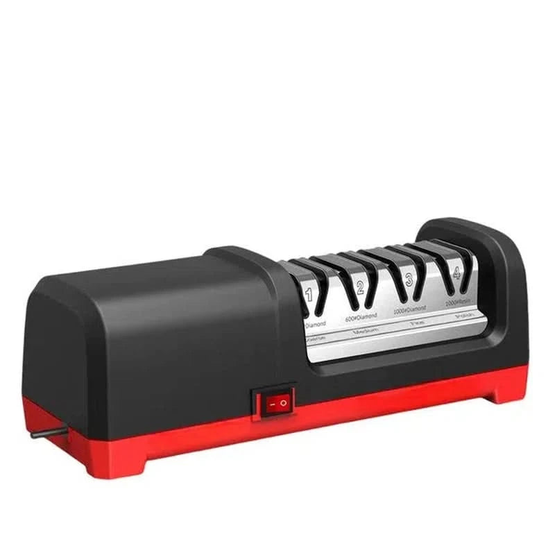 Afilador eléctrico profesional de 4 etapas – ángulo de afilado de 20 grados