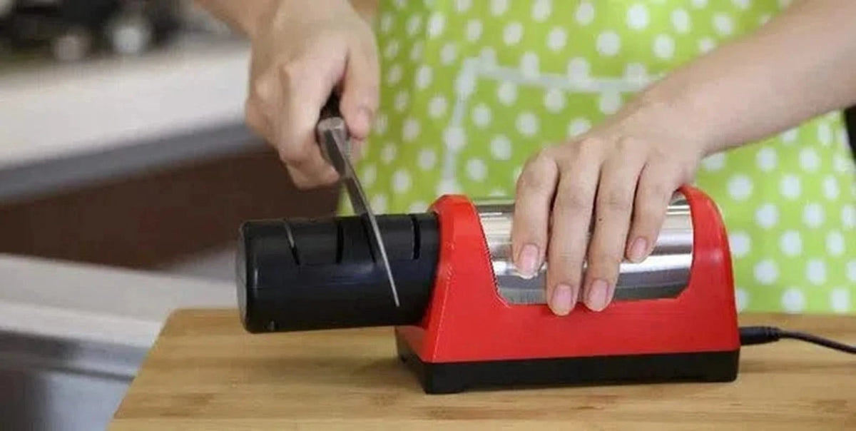 Afilador eléctrico de diamante – doble grano 600 y 1000