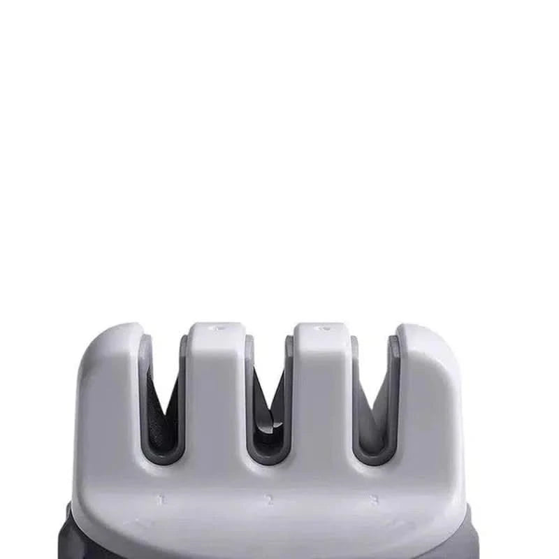Afilador de cuchillos compacto con ventosa