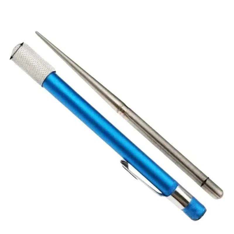 Afilador de cuchillos portátil tipo bolígrafo