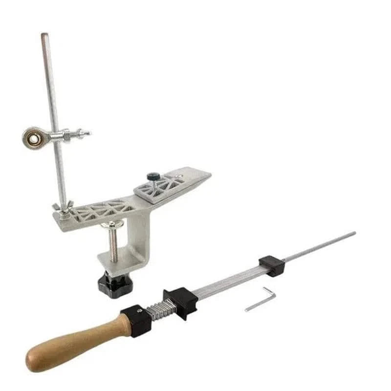 Afilador profesional de ángulo fijo + piedras de afilar diamantadas