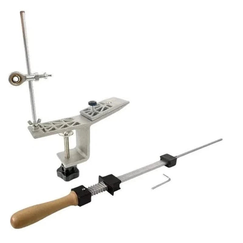 Afilador profesional de ángulo fijo + piedras de afilar diamantadas