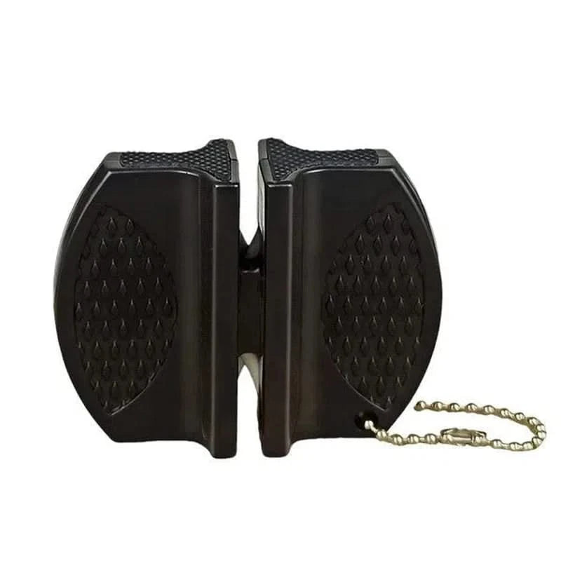 Afilador de cuchillos de bolsillo – doble cara para un afilado preciso
