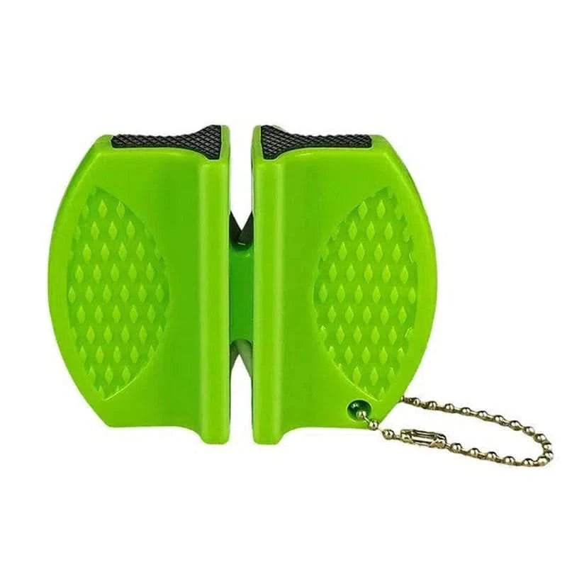 Afilador de cuchillos de bolsillo – doble cara para un afilado preciso