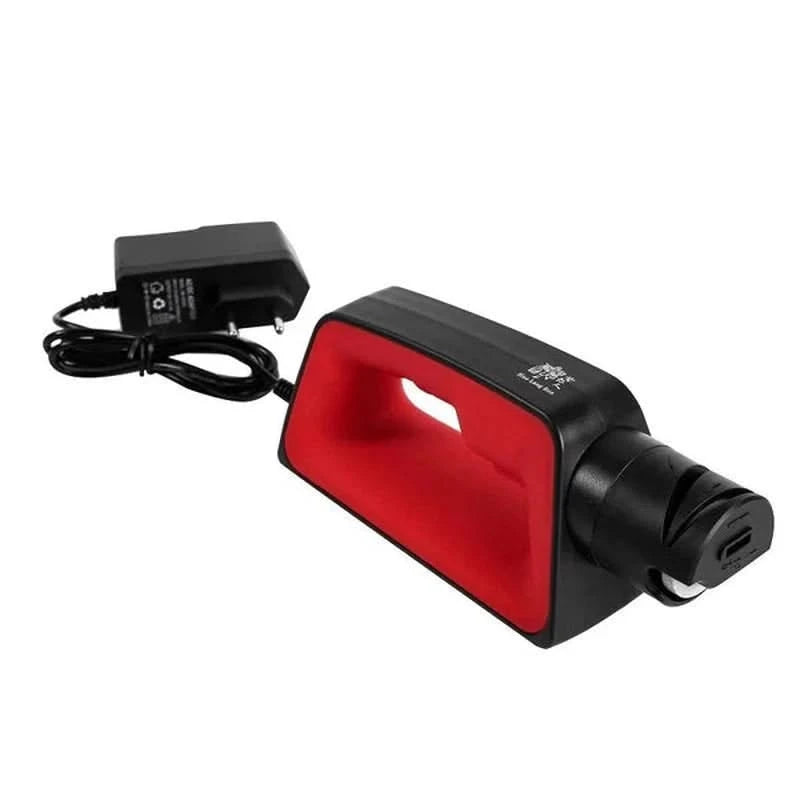 Afilador de cuchillos eléctrico profesional con piedra giratoria motorizada