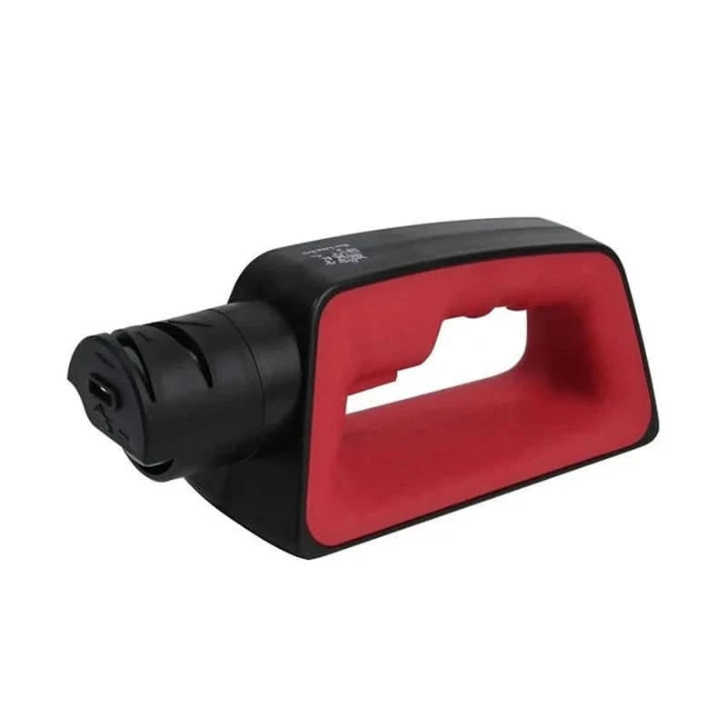 Afilador de cuchillos eléctrico profesional con piedra giratoria motorizada