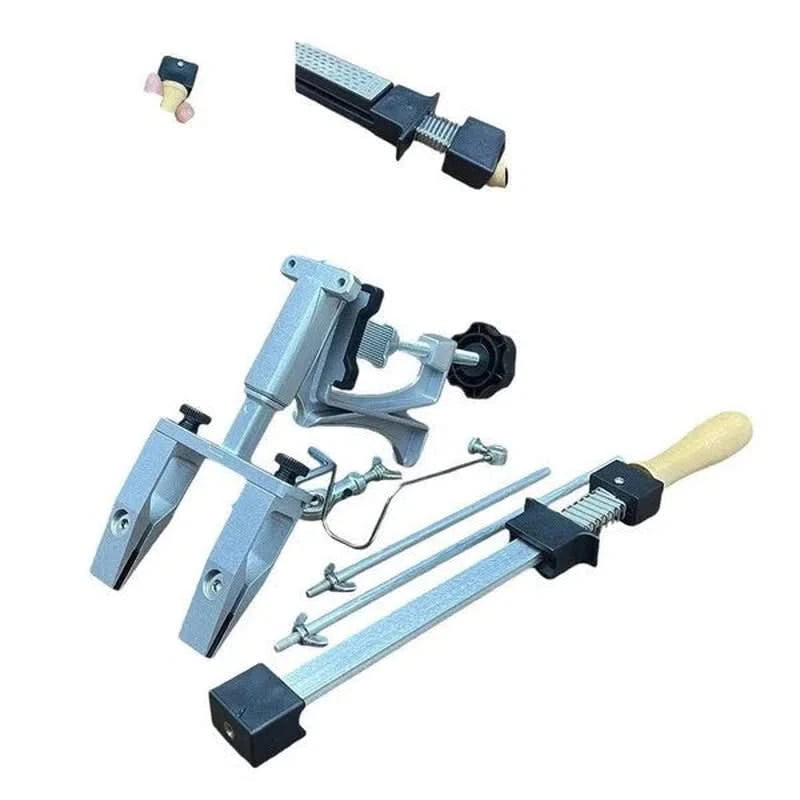 Afilador profesional de ángulo fijo + piedras de afilar
