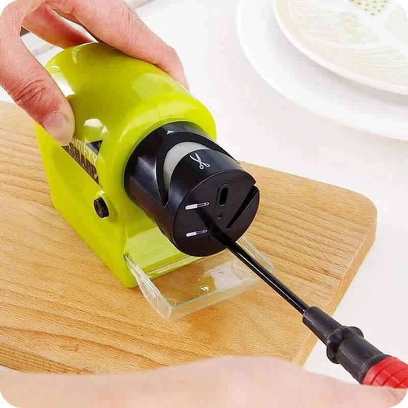Afilador eléctrico multifunción para cuchillos y tijeras