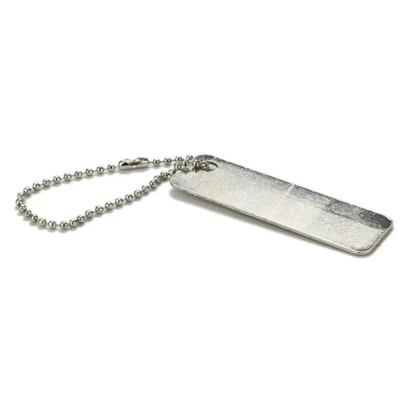 Mini afilador de bolsillo con llavero – piedra diamantada para cuchillos y anzuelos