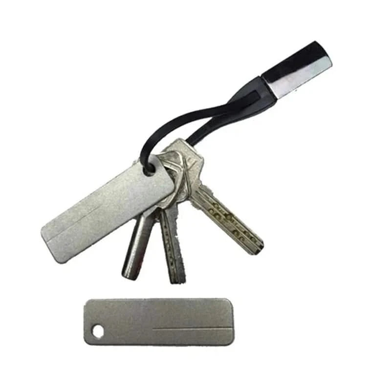 Mini afilador de bolsillo con llavero – piedra diamantada para cuchillos y anzuelos