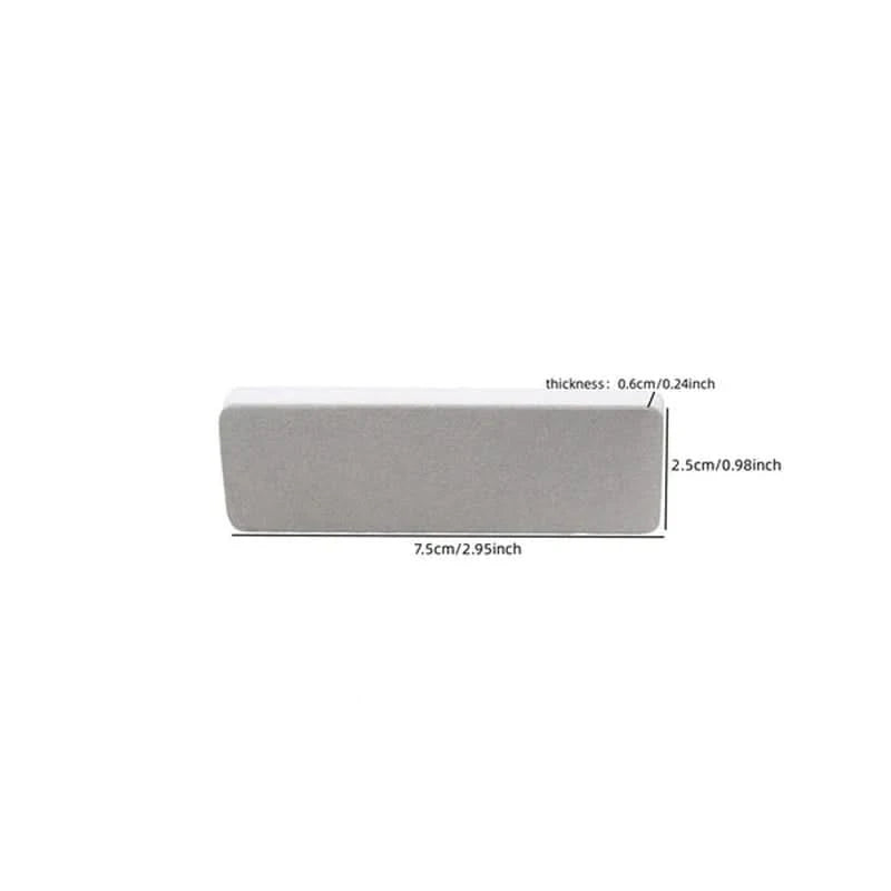 Mini piedra de afilar de doble cara – afilador de cuchillos de diamante y cerámica para exteriores