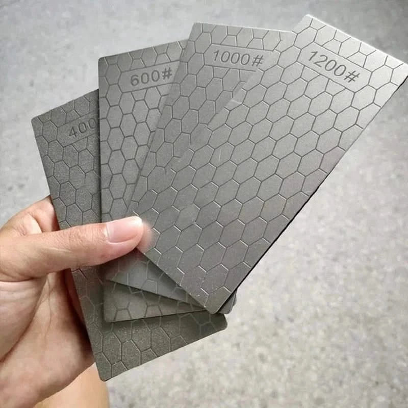 Piedra de afilar diamantada – superficie de panal ultrafina para cuchillos