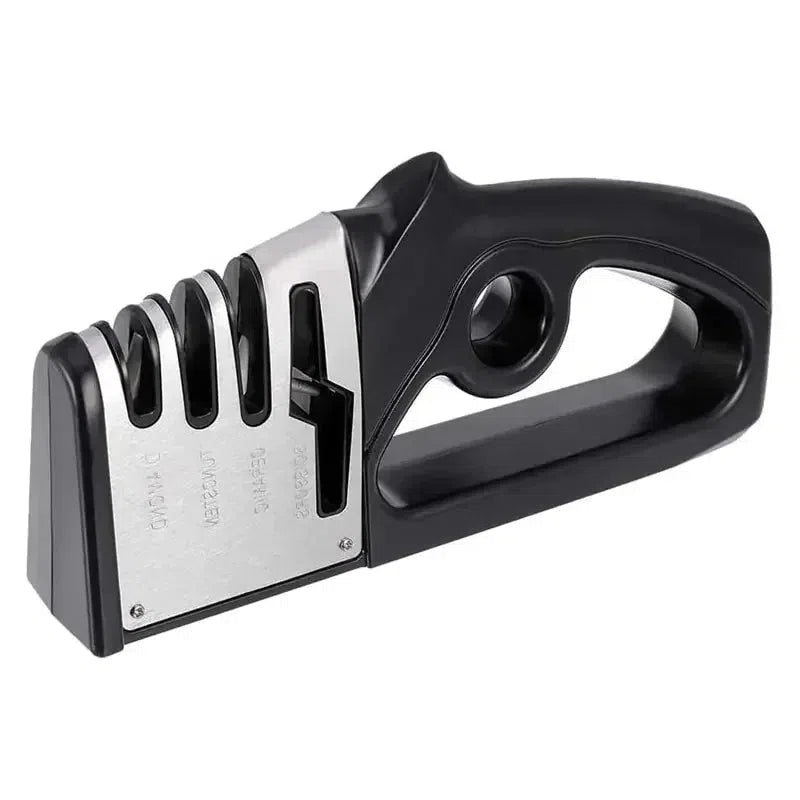 Afilador de tijeras ergonómico y multifunción