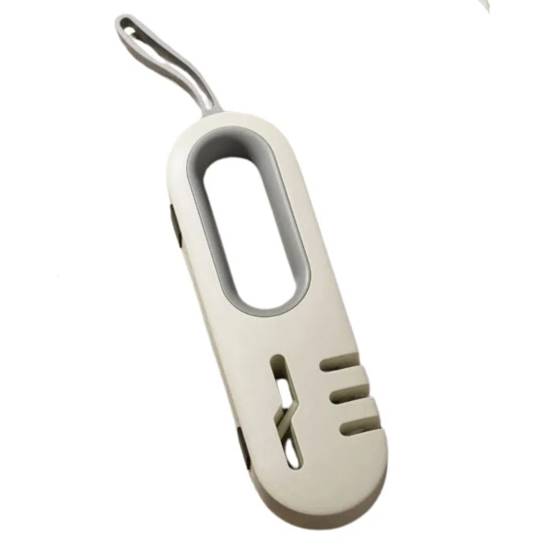 Afilador de tijeras portátil y compacto