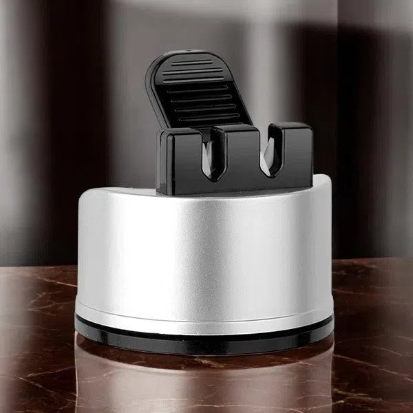 Afilador de cuchillos compacto con ventosa