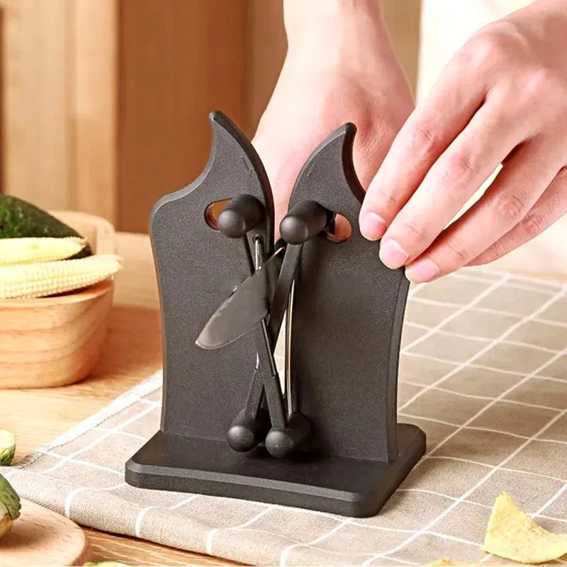 Afilador de cuchillos profesional de acero inoxidable