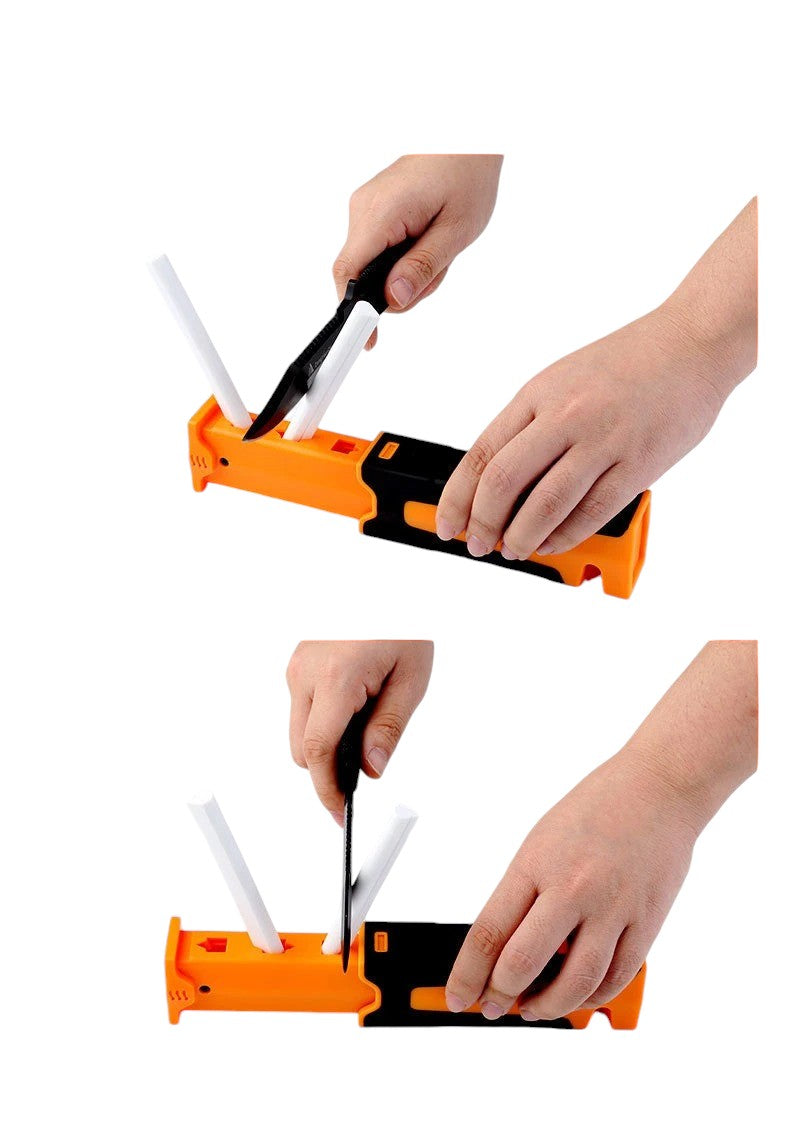 Aiguiseur de Couteaux Pliable en Acier Imagen