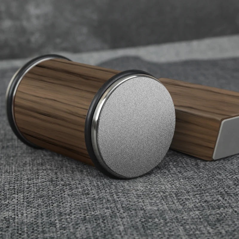 Afilador Rodillo Cuchillo de Madera